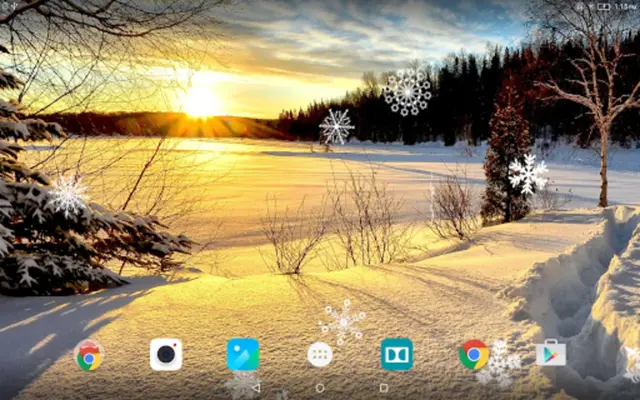 Winter Landscapes Wallpaper android App screenshot 0