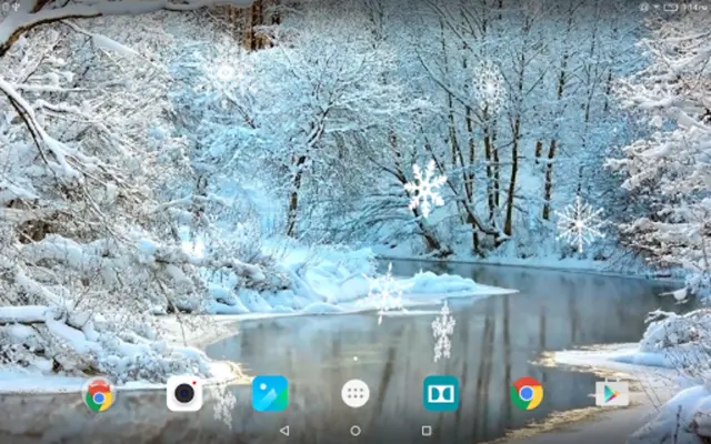 Winter Landscapes Wallpaper android App screenshot 1