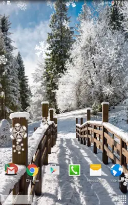 Winter Landscapes Wallpaper android App screenshot 3